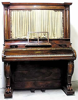 cabinet piano robert wornum